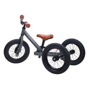 Trybike - Bicicleta de equilibrio - Triciclo | Gris carbón