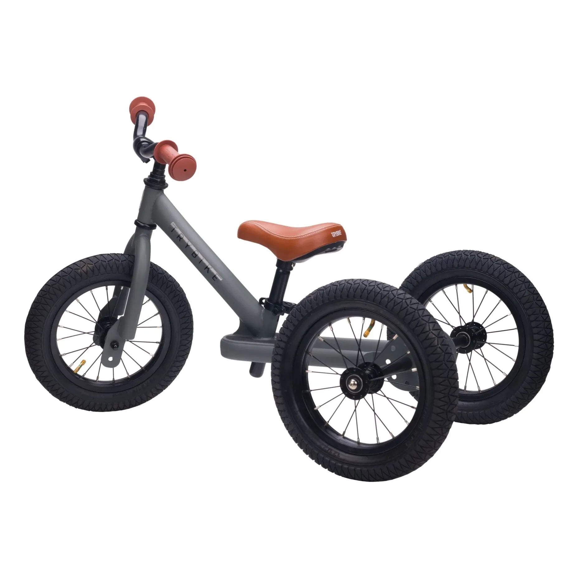 Trybike - Bicicleta de equilibrio - Triciclo | Gris carbón