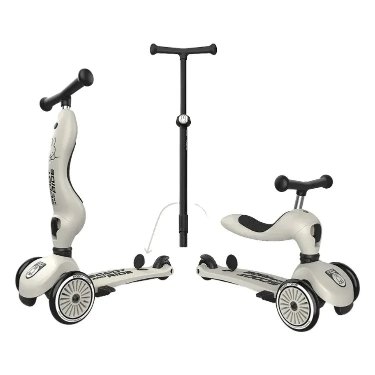 Scoot & Ride - Higwaykick 1 Ayarlanabilir Scooter - Scoot&Ride x Miffy | Bej