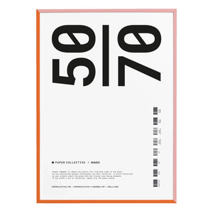 Paper Collective - Marco de madera bicolor