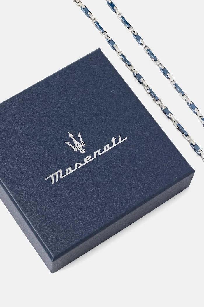 Collar Maserati de cerámica y acero inoxidable para hombre