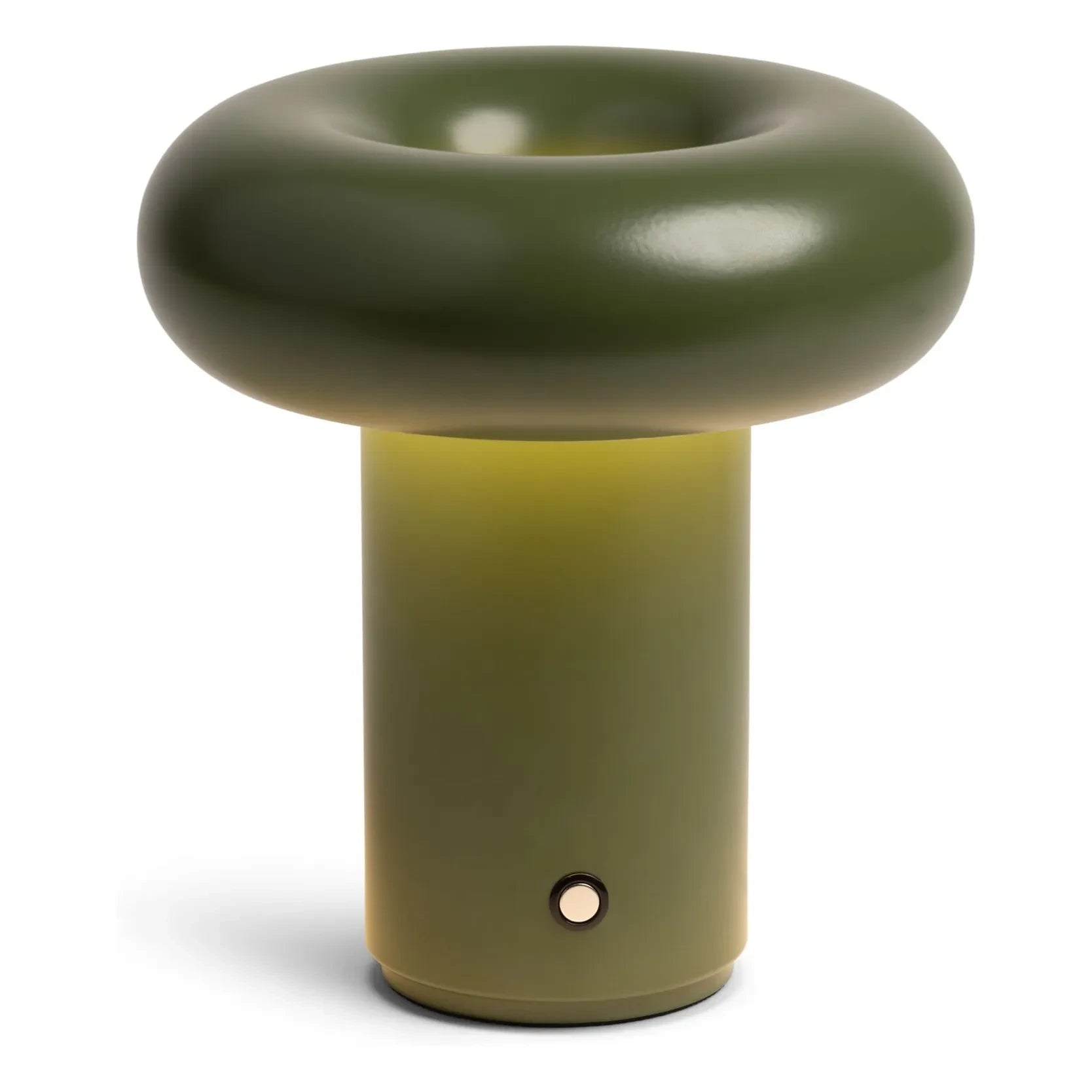 &Klevering - Lámpara portátil Glimpse | Verde musgo