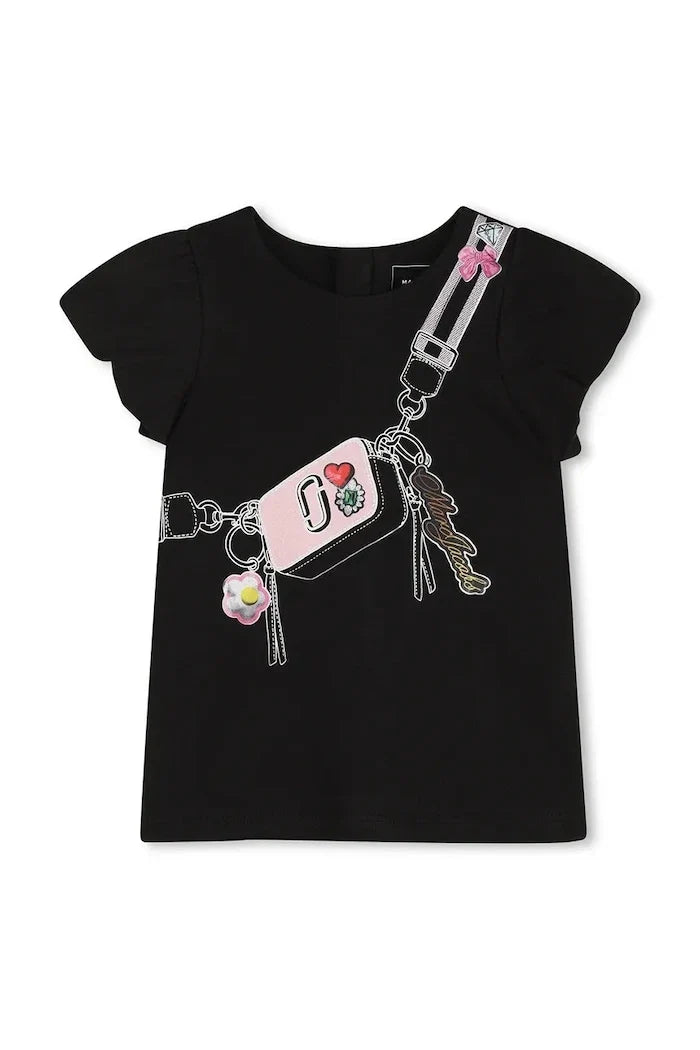 Vestido de algodón Marc Jacobs para niños