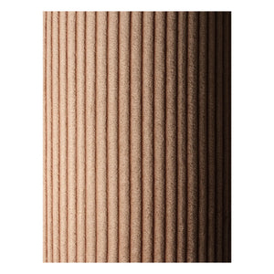 Wigiwama - Sillón para chimenea de terciopelo | Marrón