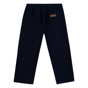 Bonton - Pantalón de gasa de algodón Batcha | Azul noche