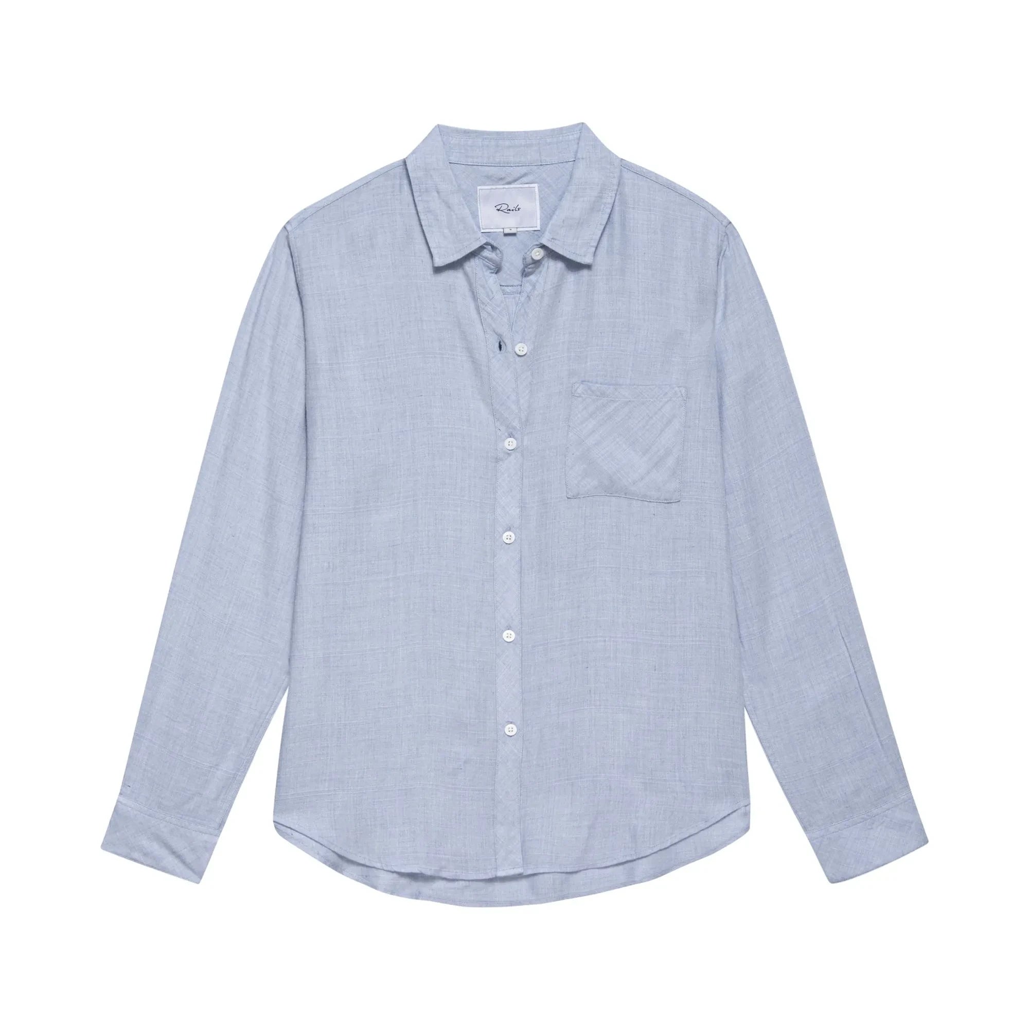 Rails - Camisa Hunter azul claro
