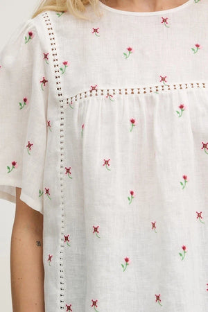 Blusa de lino BACINO Weekend Max Mara para mujer