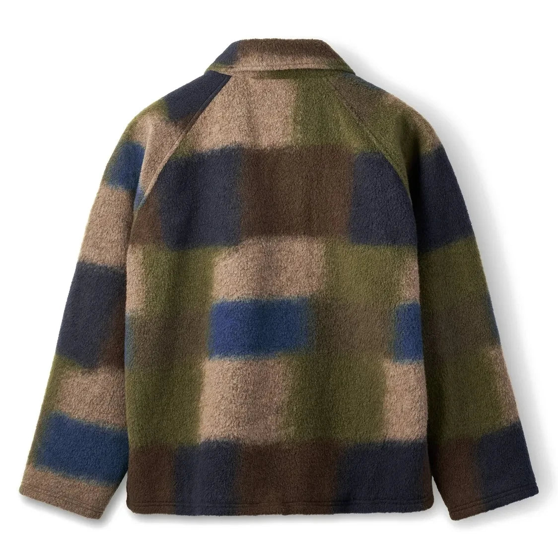 Forét - Chaqueta a cuadros patchwork | Azul