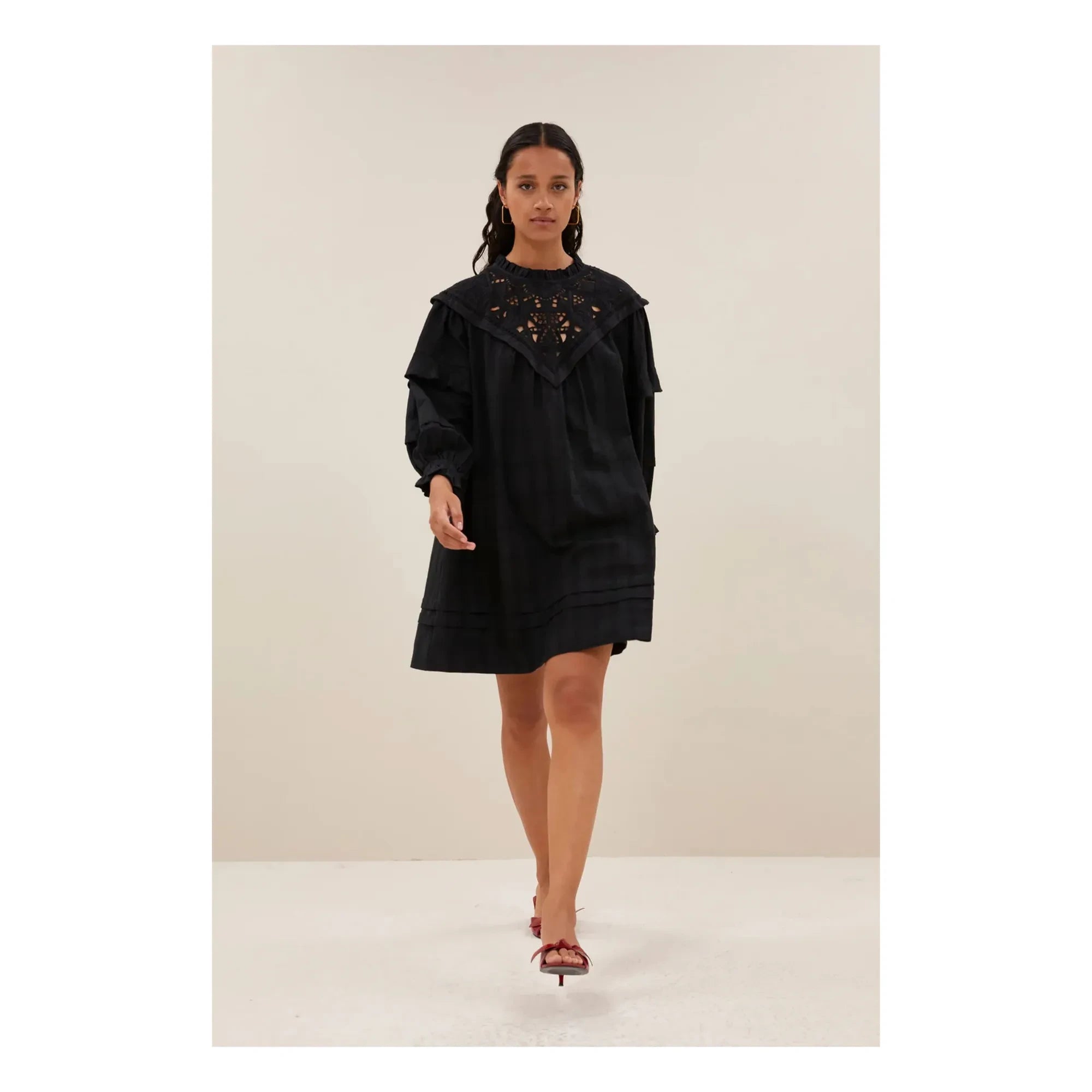 By Bar - Vestido cadena Bowie | Negro