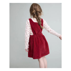 Búho - Camiseta Mini Corazones | Rosa Claro