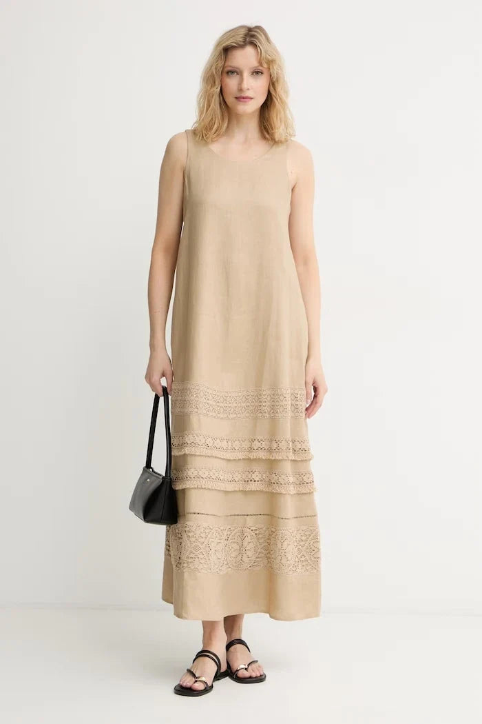 Vestido de verano de lino Weekend Max Mara