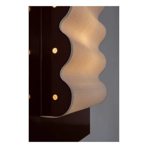 Violaine d'Harcourt - Lámpara de pared Frame Wave | Marrón