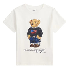 Ralph Lauren - Camiseta de punto Bear | Blanco