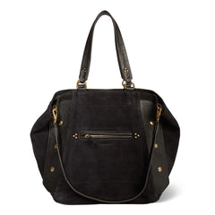 Jérôme Dreyfuss - Bolso Roger Velvet Crust | Negro