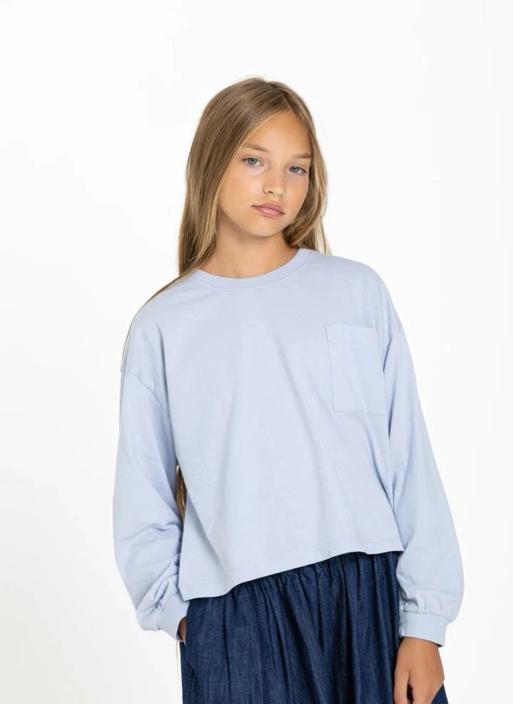 Smallable Kid - Bloomy Sweatshirt | Azul claro