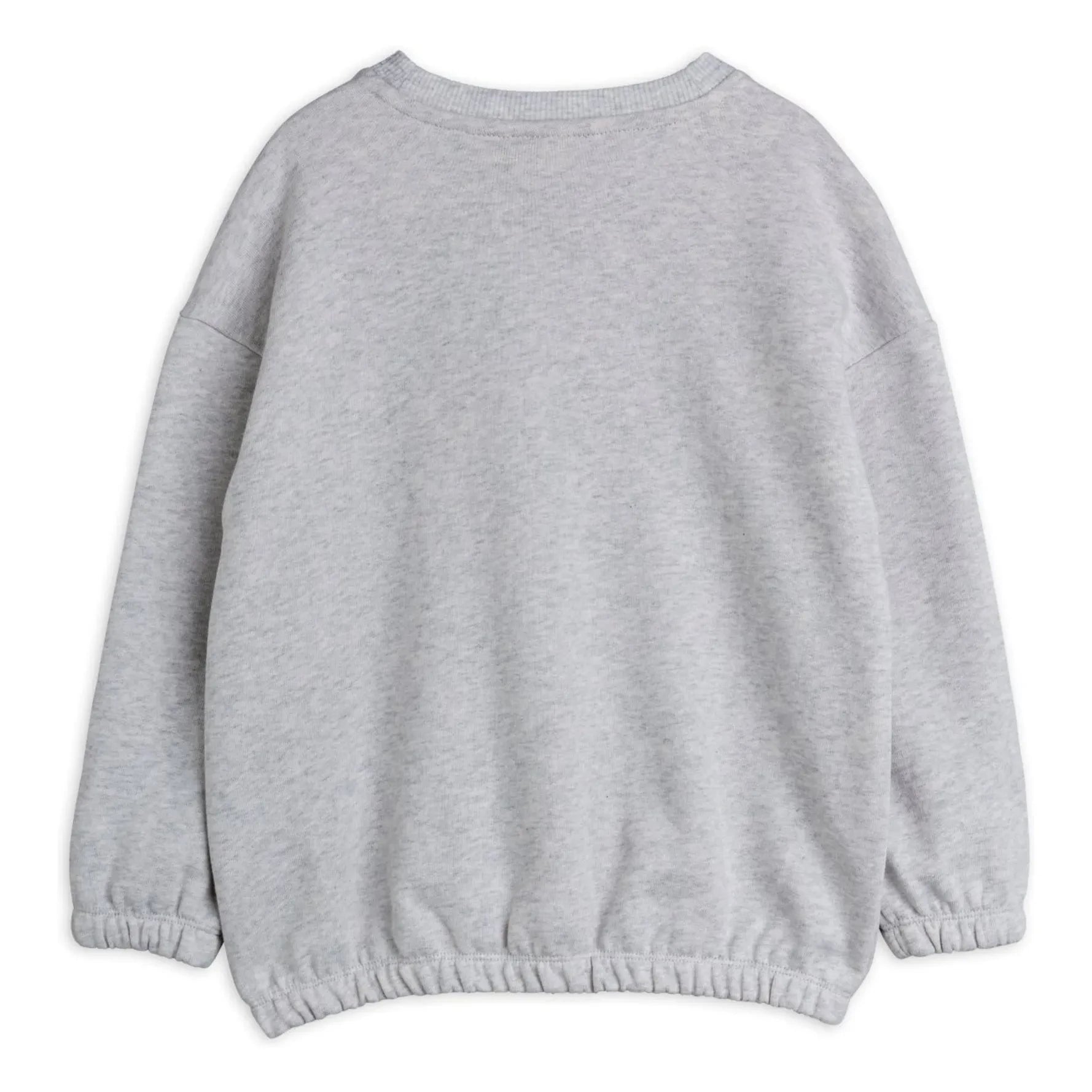 Mini Rodini - Sudadera de algodón orgánico Siamese | Gris jaspeado