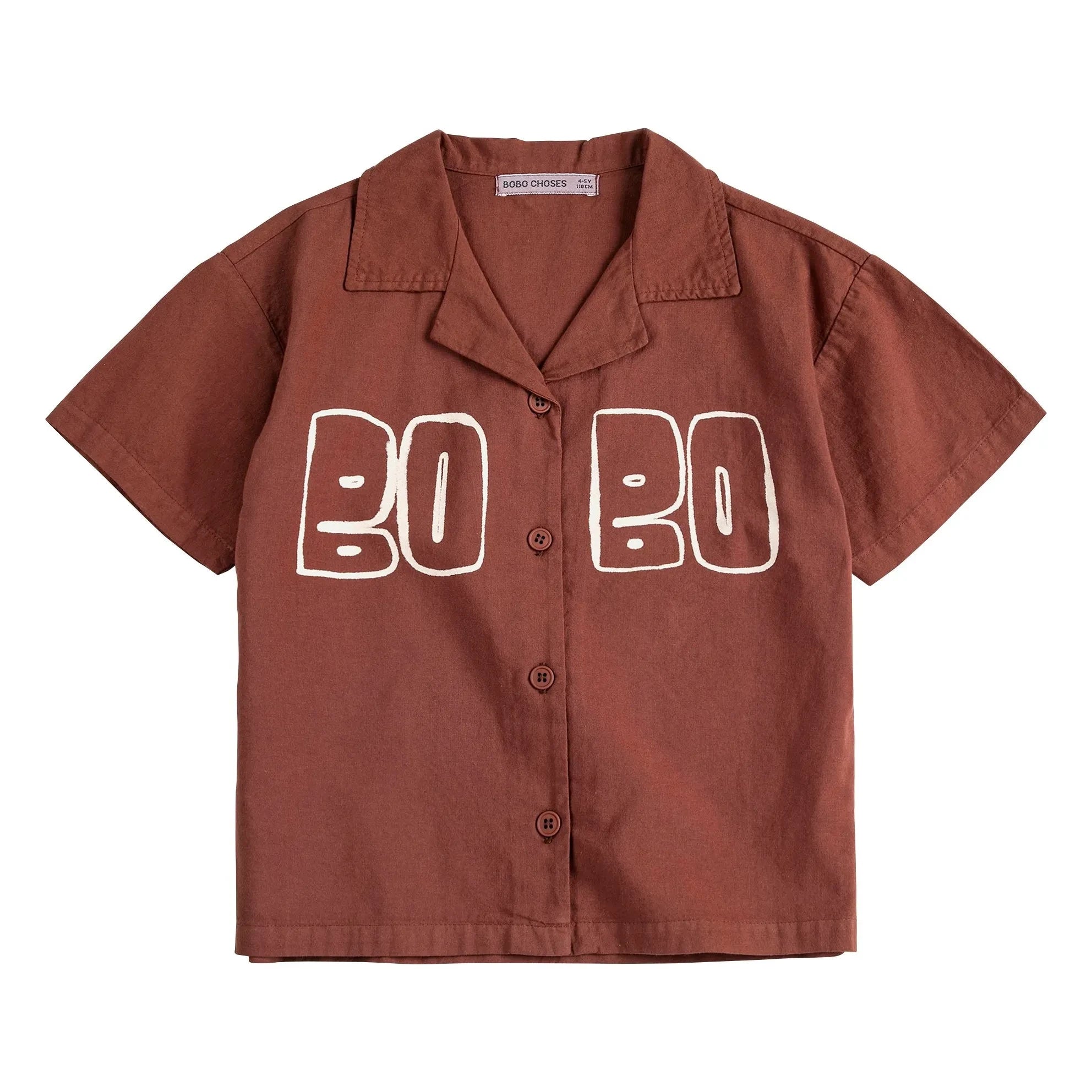 Bobo Choses - Bobo camisa de algodón orgánico | Marrón