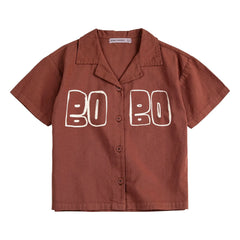 Bobo Choses - Bobo camisa de algodón orgánico | Marrón