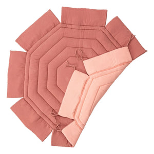 Alfombra Combelle - Basile para parque | Rosa