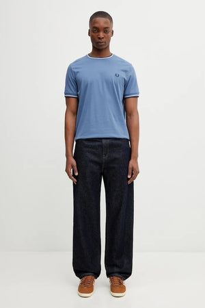 Camiseta de algodón para hombre Fred Perry