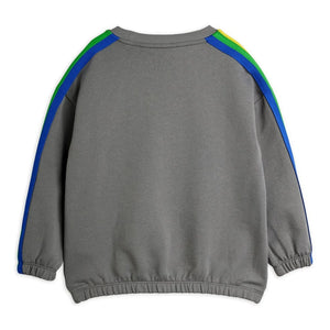 Mini Rodini - Sudadera de algodón orgánico Arc en Ciel | Gris