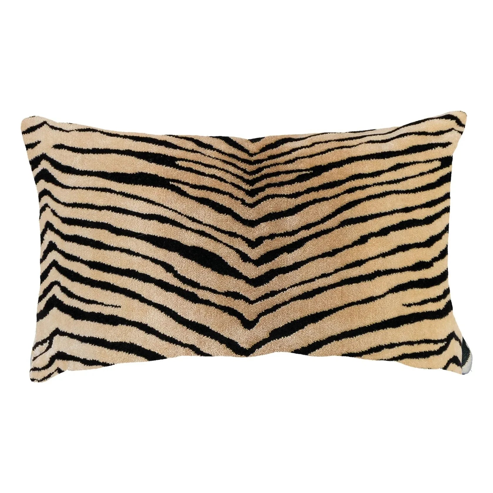 The Socialite Family - Cojín rectangular de terciopelo Carino | Tiger