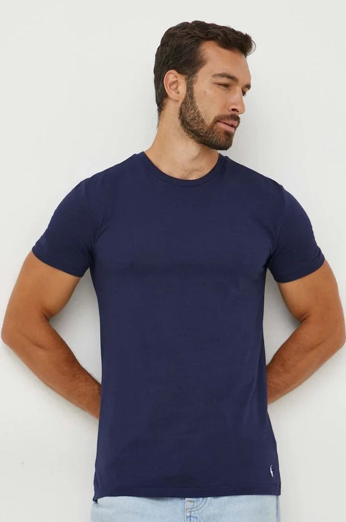 Pack de 3 camisetas básicas de algodón para hombre Polo Ralph Lauren