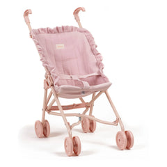 Minikane - Cochecito de muñecas de muselina de algodón | Rosa