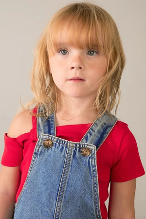 Vestido vaquero infantil Mayoral