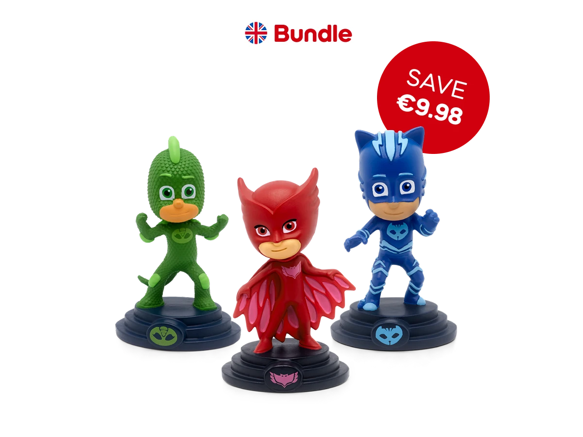 Tonies - PJ Masks - Equipo de Héroes - Paquete de Tonies