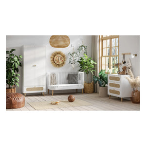 VOX - Paris Dönüştürülebilir Beşik - 70 x 140 cm | Beyaz