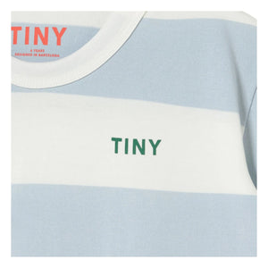 Tinycottons - Camiseta de rayas de algodón orgánico | Azul