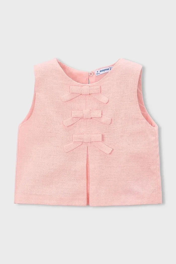 Camiseta de lino para niños Mayoral