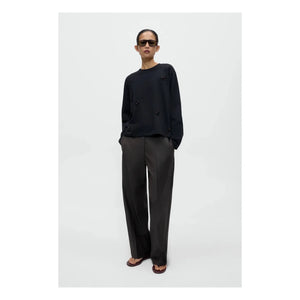 Cordera - Camiseta Bordada | Negro