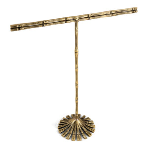 Doing Goods - Frida Bambú Reciclado Soporte para Joyas | Marrón dorado