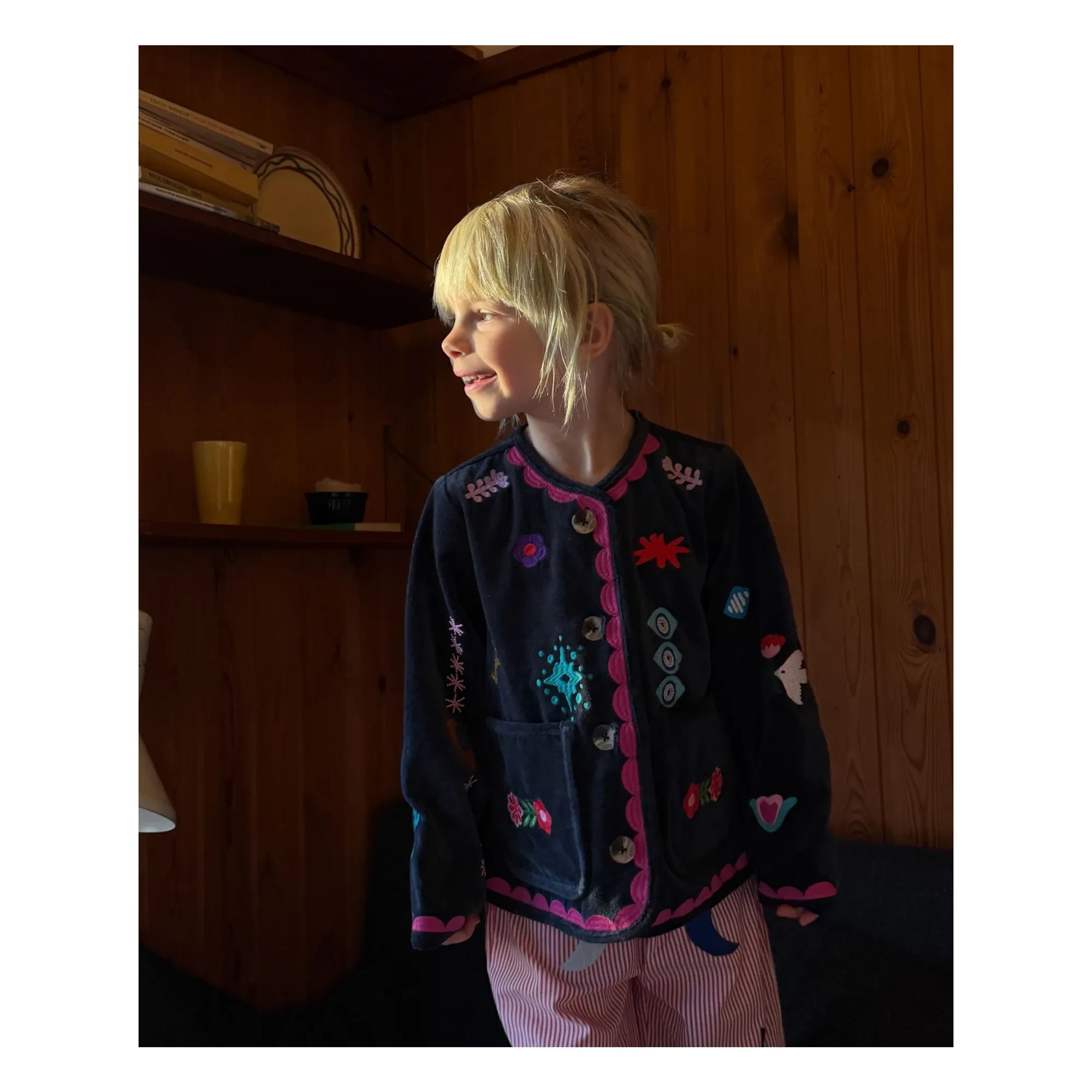 SISSEL EDELBO - Chaqueta Maggie - Colección infantil | Negro