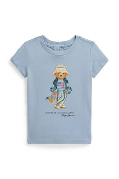 Polo Ralph Lauren camiseta básica de algodón para niños