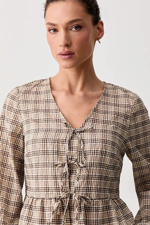 Blusa de mujer Marc O'Polo con volantes, de algodón