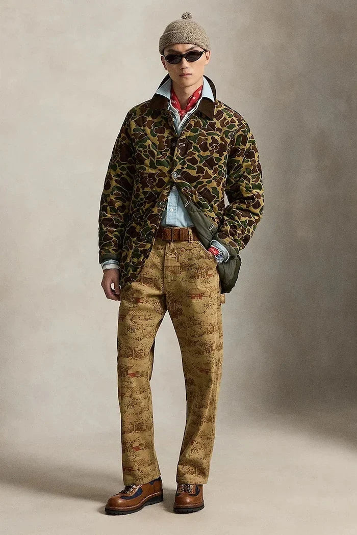 Chaqueta de entretiempo de algodón para hombre Polo Ralph Lauren
