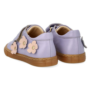 Angulus - Zapatillas florales de doble raya | Lila