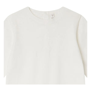 Bonpoint - Pijama de algodón orgánico Tilouana | Blanco