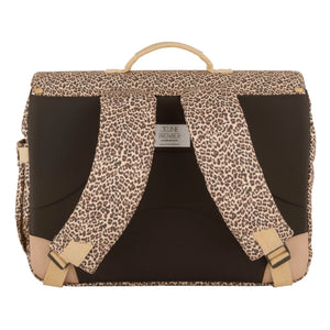 Jeune Premier - Midi Leopar Cherry Omuz Çantası | Bej
