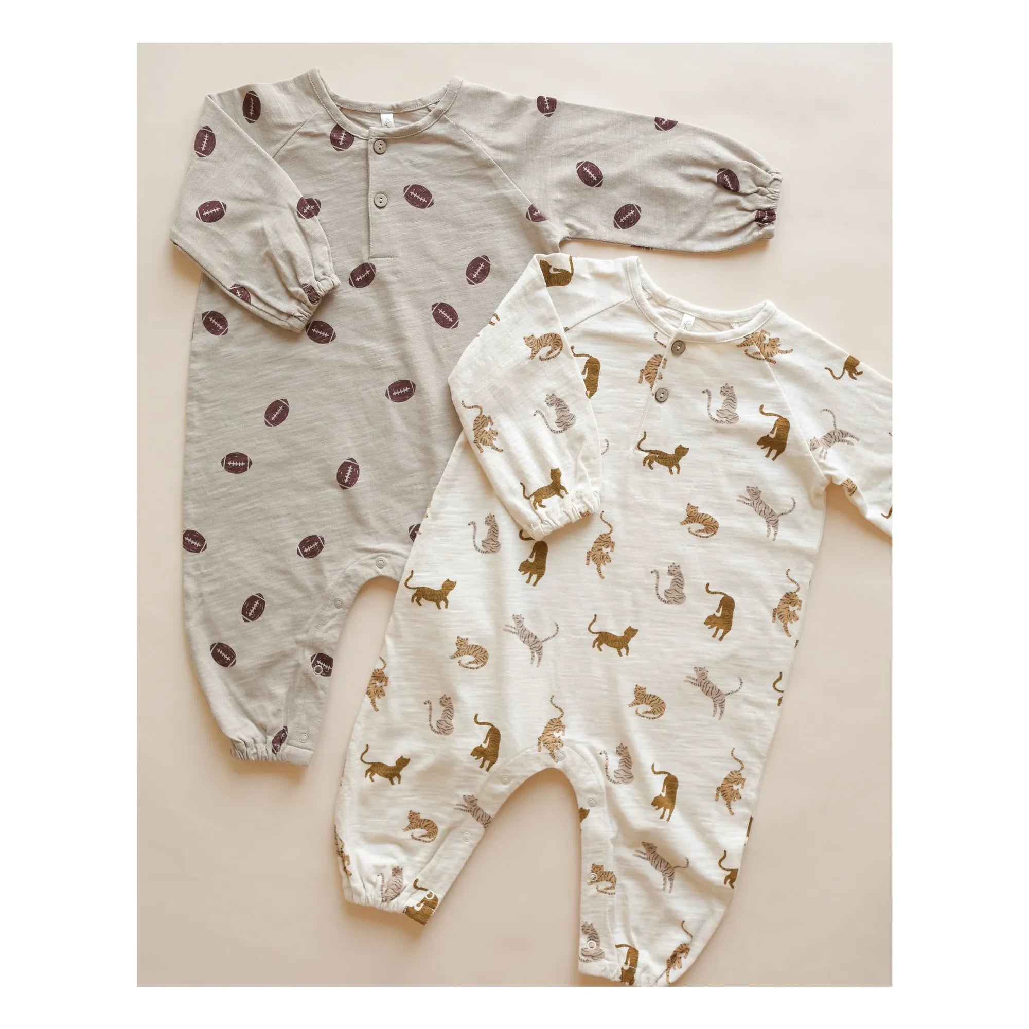 Rylee + Cru - Pijama Henley de Fútbol | Piedra