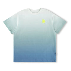 Molo - Camiseta de algodón orgánico con degradado Rodney | Azul