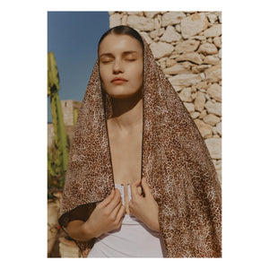 Vanessa Sposi - Pareo Beige de Lino