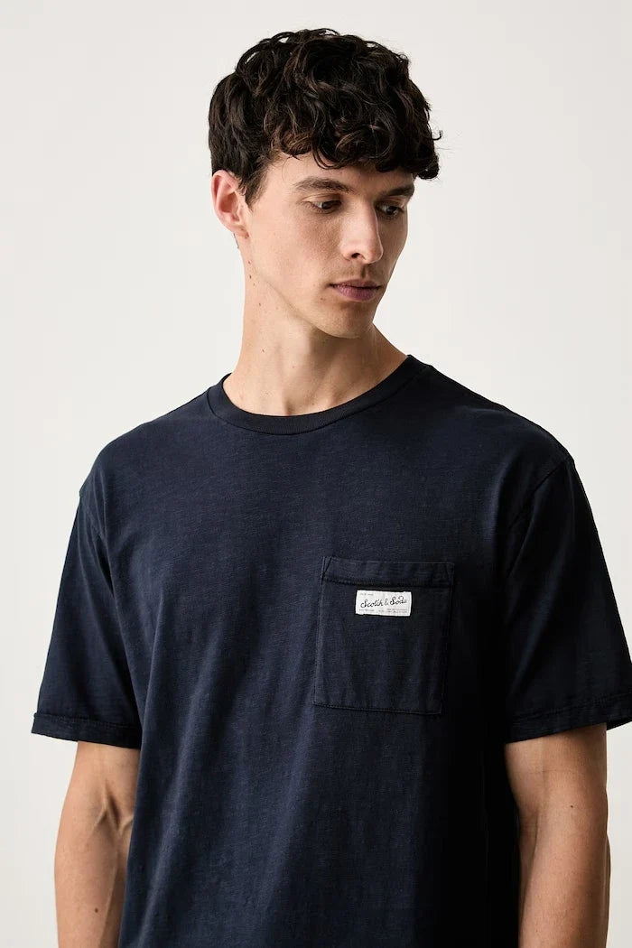 Scotch & Soda Camiseta de algodón para hombre