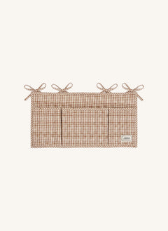 Ediciones Aimable - Unidad de almacenamiento de cama Roch | Noisette Vichy Algodón
