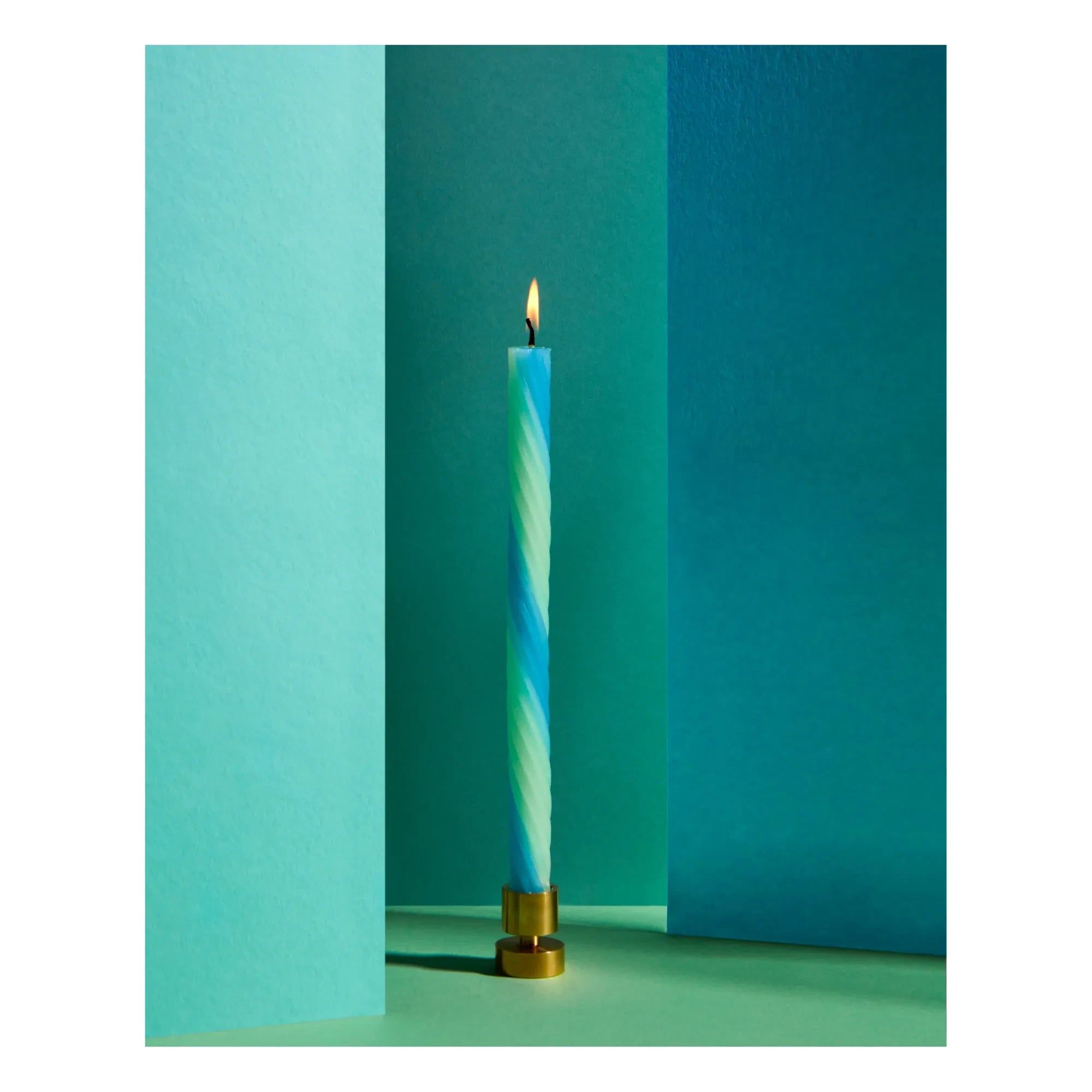 Lex Pott - Velas de cuerda - Juego de 4 | Verde menta
