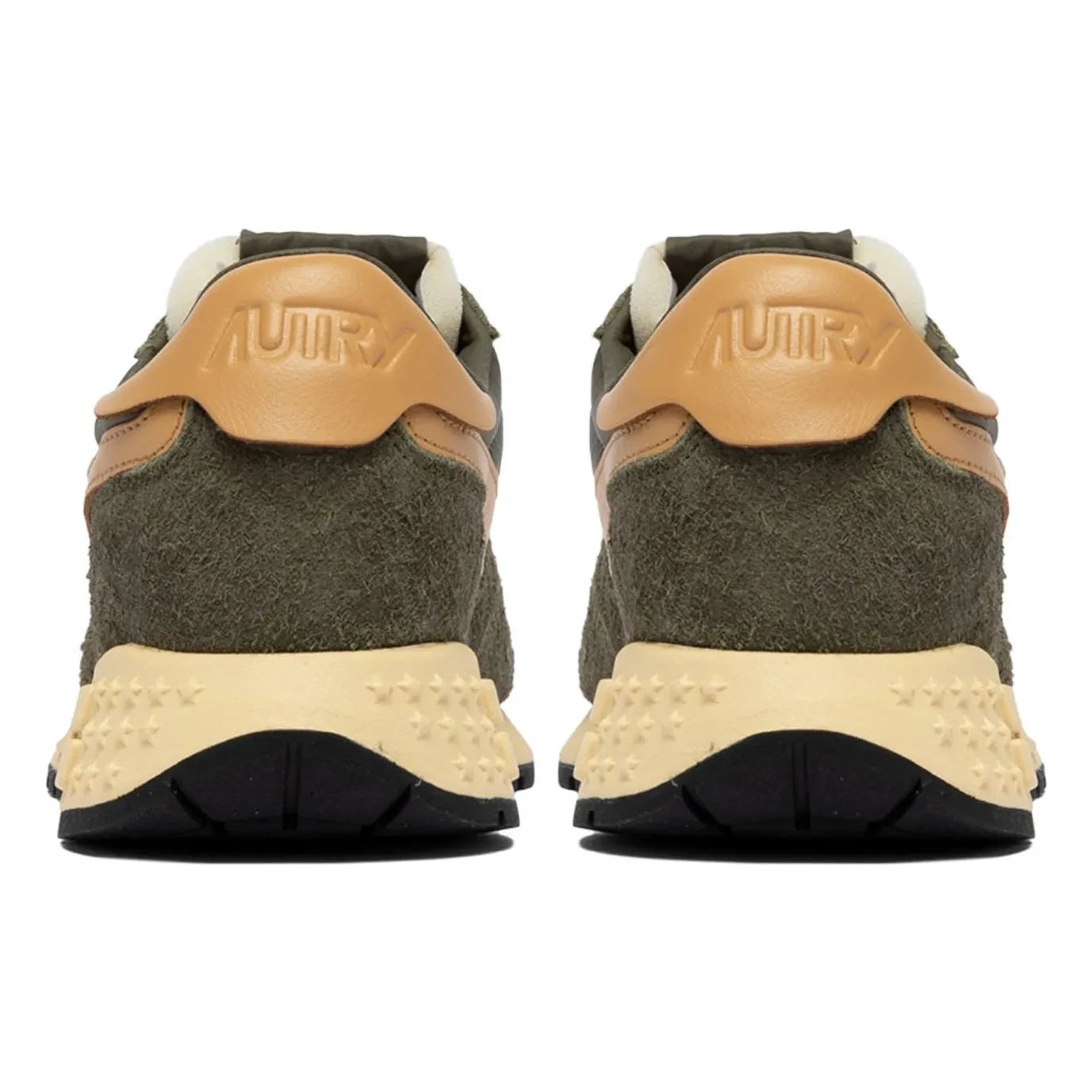 Autry - Zapatillas Reelwind Low Bicolor de Ante | Caqui
