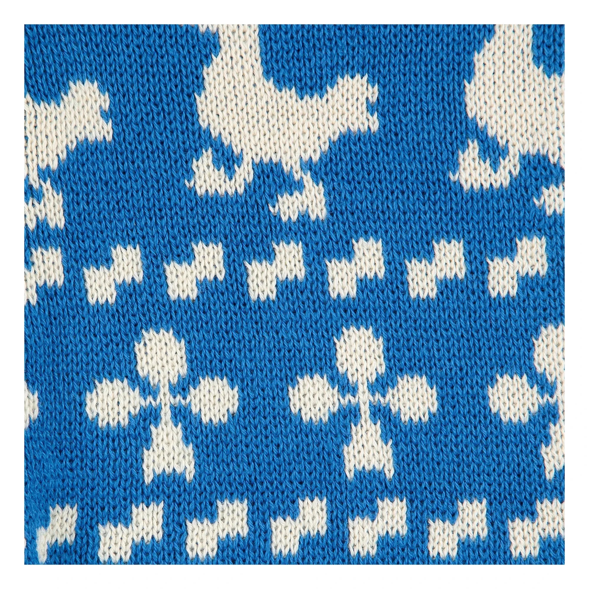 Bobo Choses - Pantalón Vaquero de Algodón Orgánico con Estampado de Granja | Azul